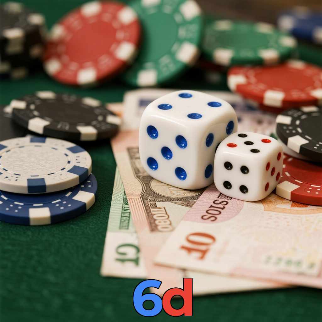 6d：Aposte nas mesas de poker e mostre quem é o mestre das cartas!